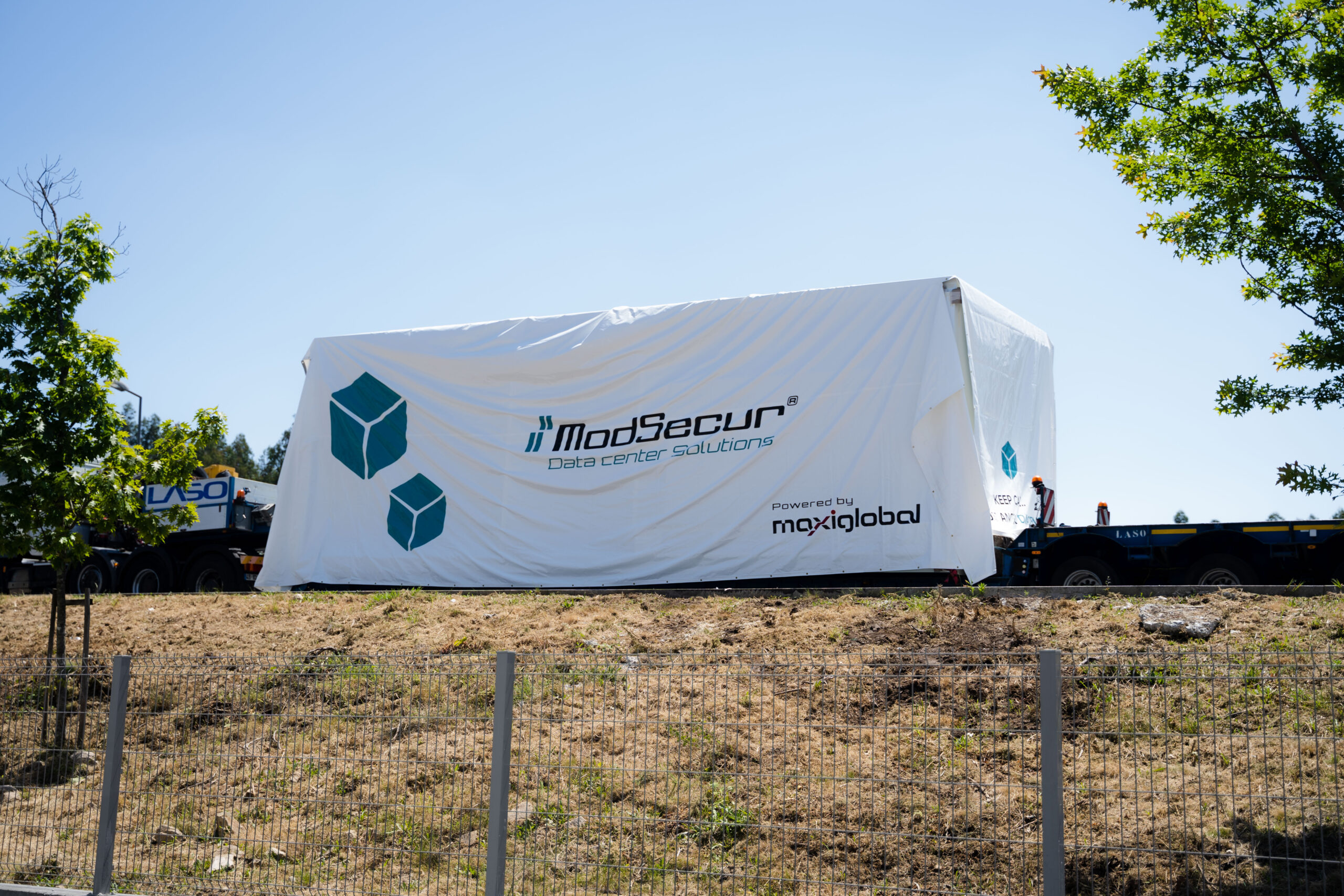 data center em contentor